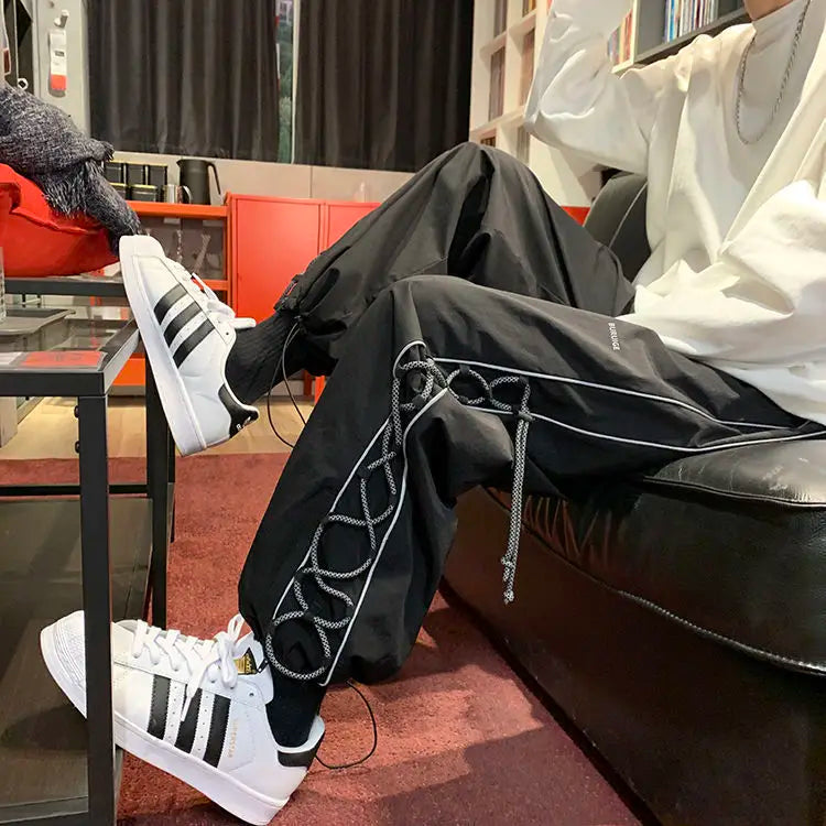 Reflect Streetwear Men's Pants Harajuku Sweatpants