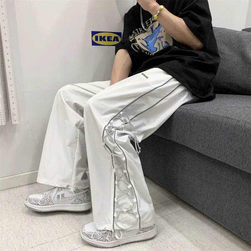 Reflect Streetwear Men's Pants Harajuku Sweatpants