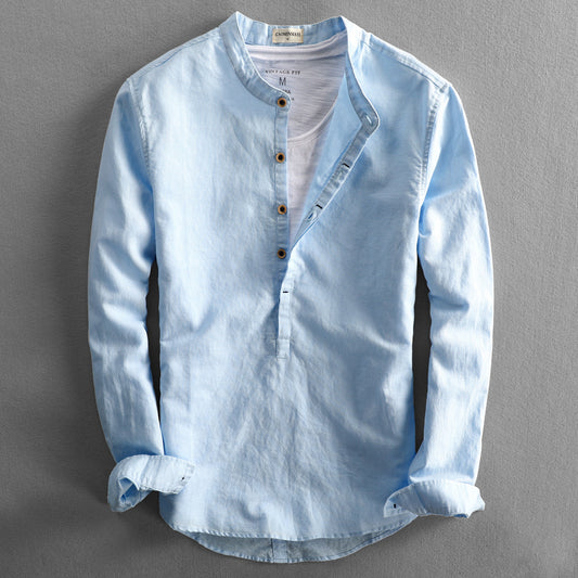 Game 7 Linen Overshirt – Elevate Your Presence