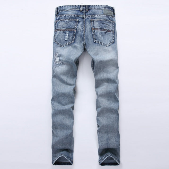 Ripped Comfort - Men's Designer Jeans