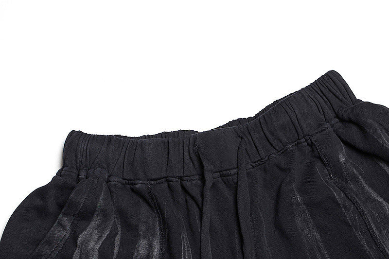 Shadow Gradient Multi-Pocket Shorts