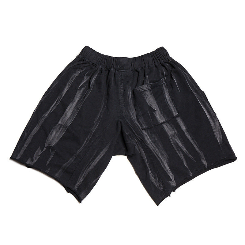 Shadow Gradient Multi-Pocket Shorts