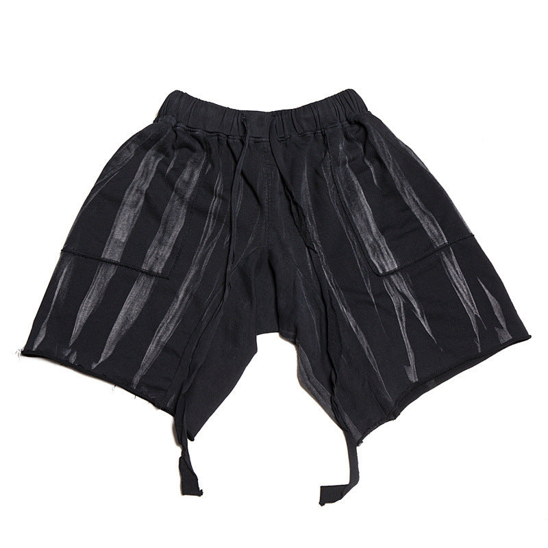 Shadow Gradient Multi-Pocket Shorts