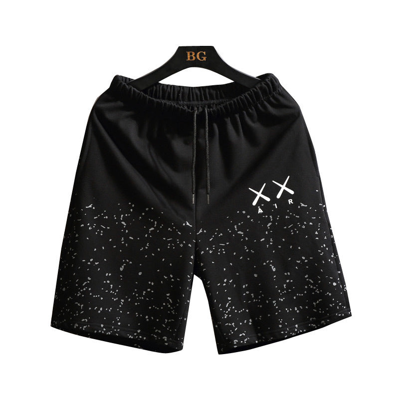 Men’s Starry Shorts – Midnight Drip Edition