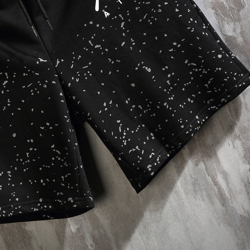 Men’s Starry Shorts – Midnight Drip Edition