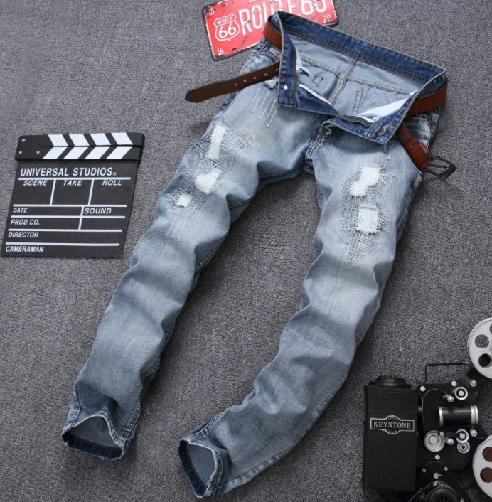 Ripped Comfort - Men's Designer Jeans