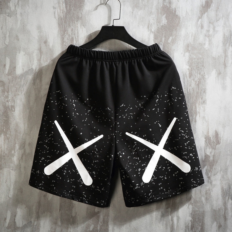 Men’s Starry Shorts – Midnight Drip Edition