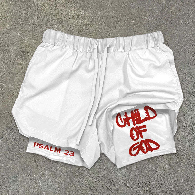 Child Of God - Men's Designer Shorts