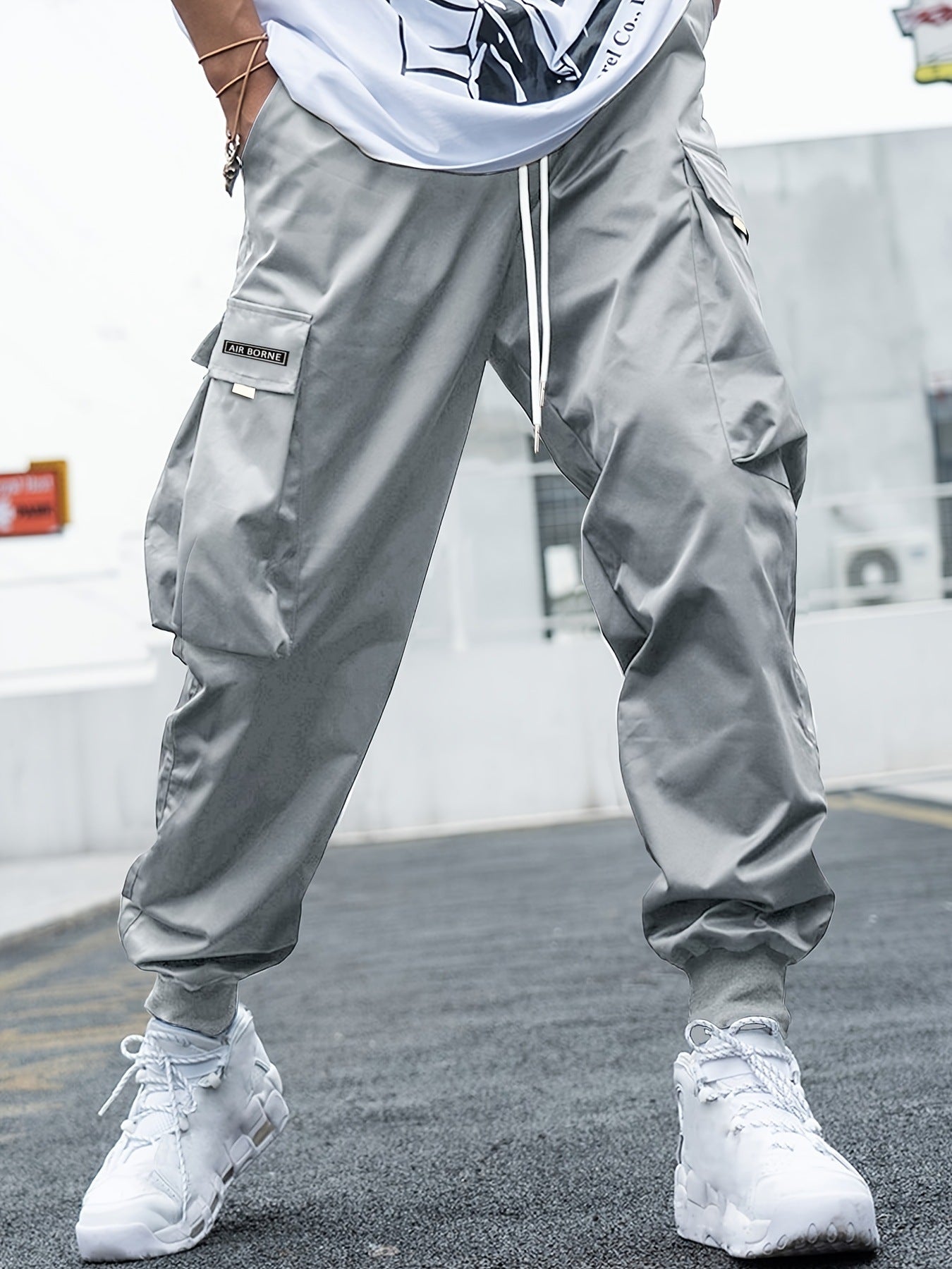 Oversized Tactical Cargo Pants – Game 7 Edition