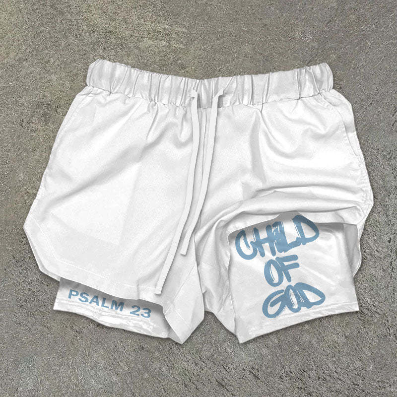 Child Of God - Men's Designer Shorts