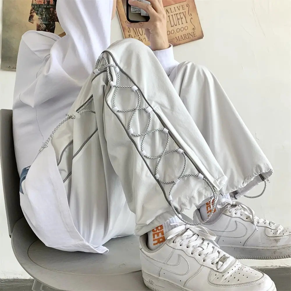 Reflect Streetwear Men's Pants Harajuku Sweatpants