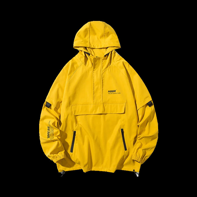 Men’s Streetwear - Casual Hip Hop Windbreaker