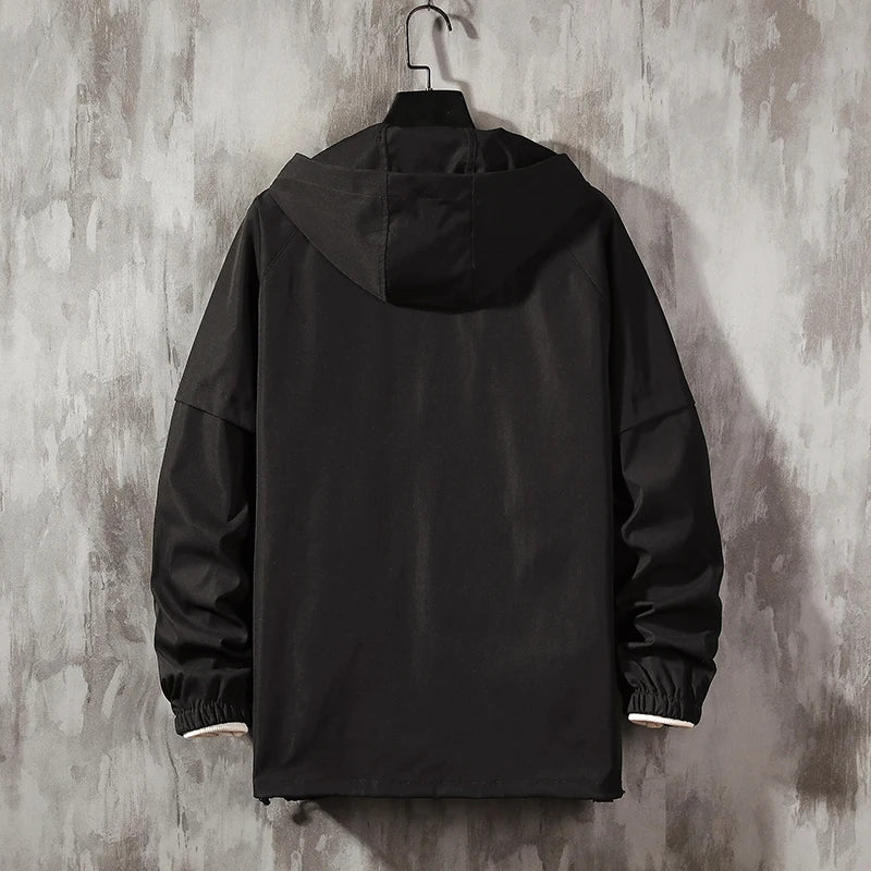 Men’s Streetwear - Casual Hip Hop Windbreaker
