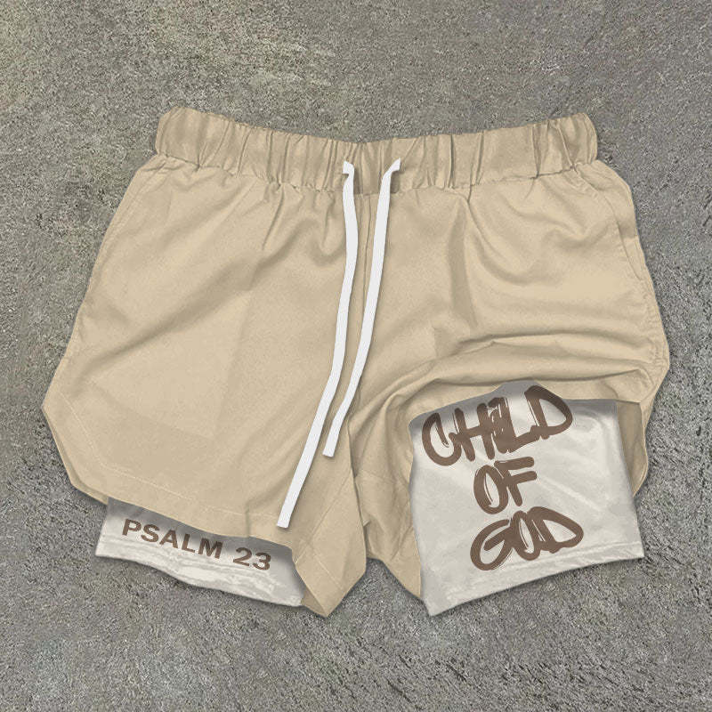 Child Of God - Men's Designer Shorts